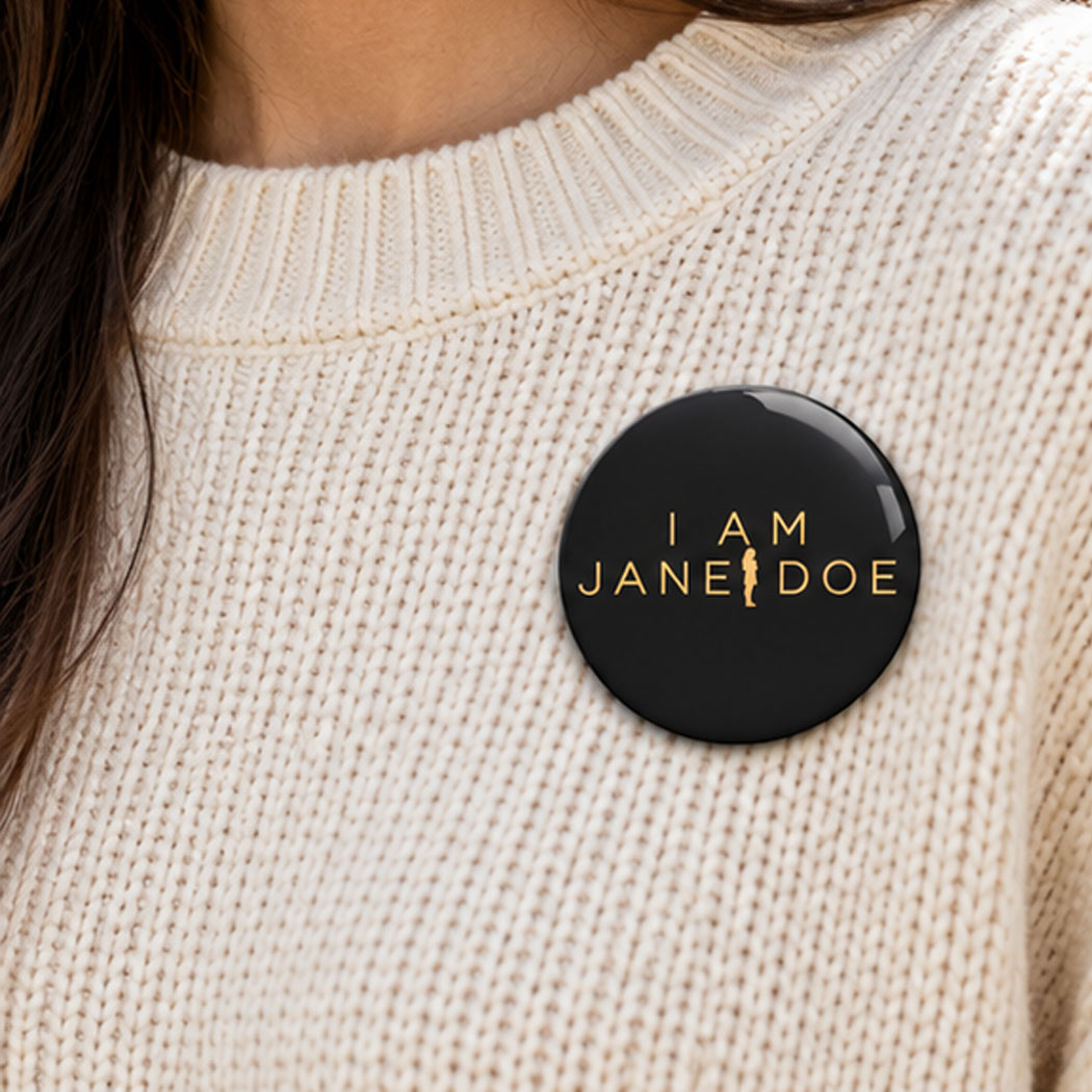 I Am Jane Doe Button