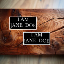 I AM JANE DOE Graphic Sticker