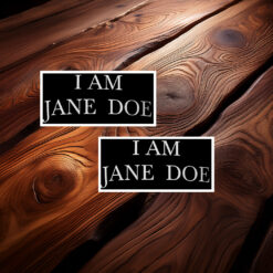 I AM JANE DOE Graphic Sticker