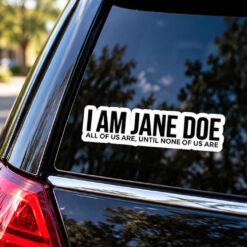 I Am Jane Doe 2026 Kiss-Cut Stickers