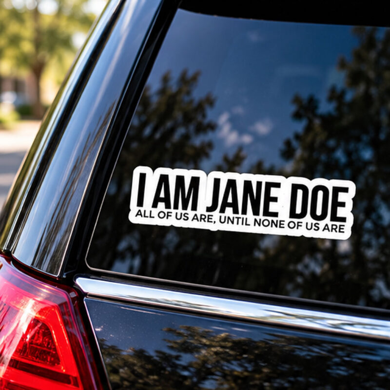 I Am Jane Doe 2026 Kiss-Cut Stickers