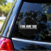 I Am Jane Doe 2026 Sticker