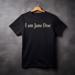 I Am Jane Doe Believe Women Shirt