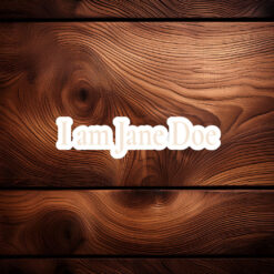 I Am Jane Doe Believe Women Sticker
