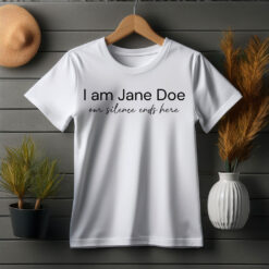 I Am Jane Doe Comfort Colors Women's Solidarity Shirt
