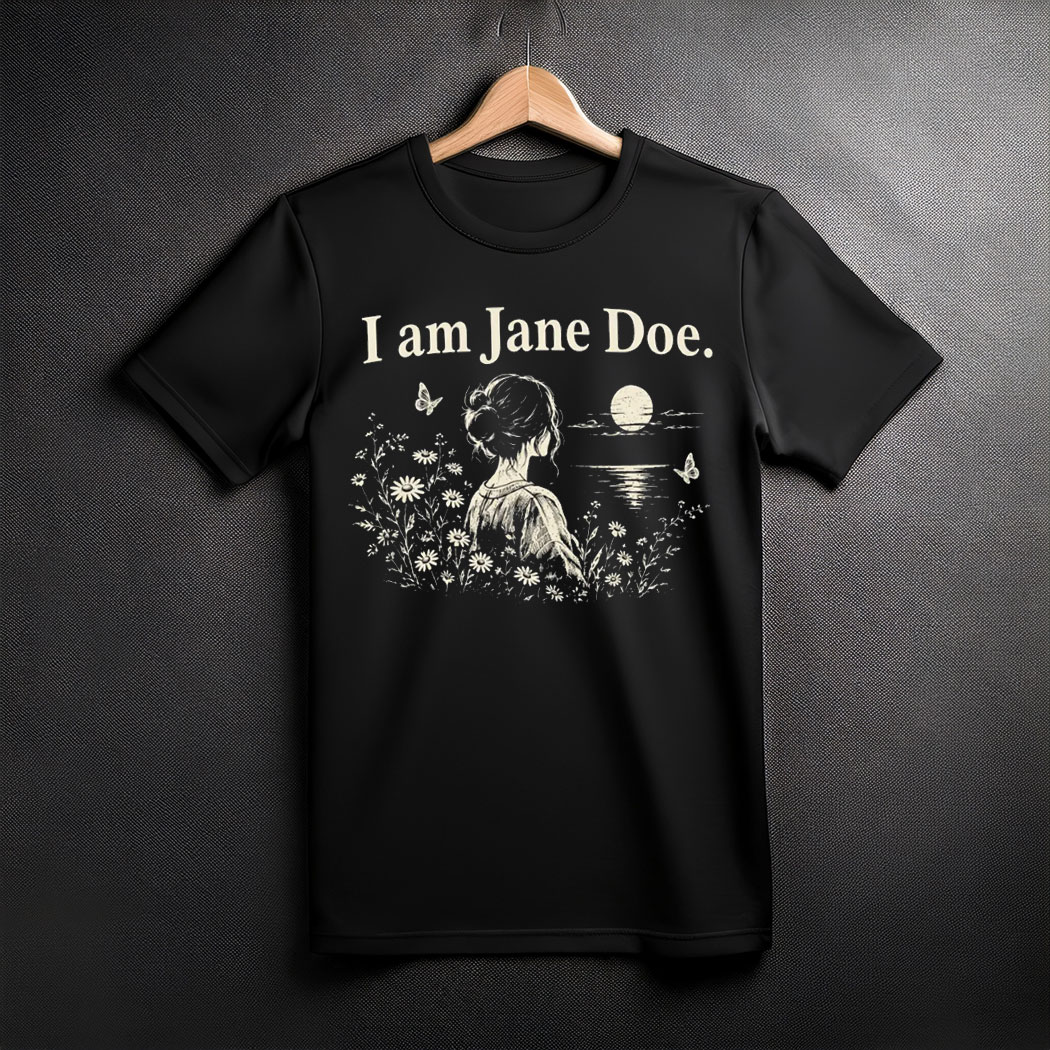 I Am Jane Doe Feminine Wildflower Shirt