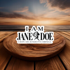 I Am Jane Doe Feminist 2026 Sticker