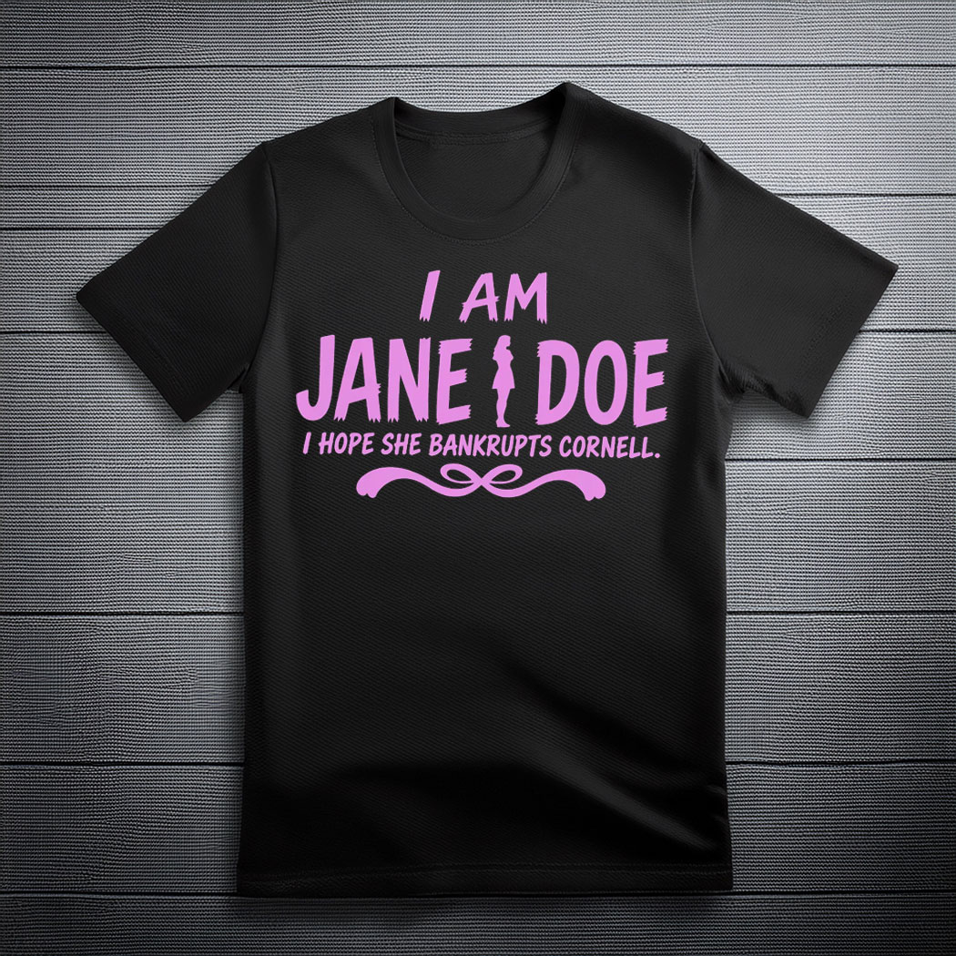 I Am Jane Doe Feminist survivor support T-Shirt
