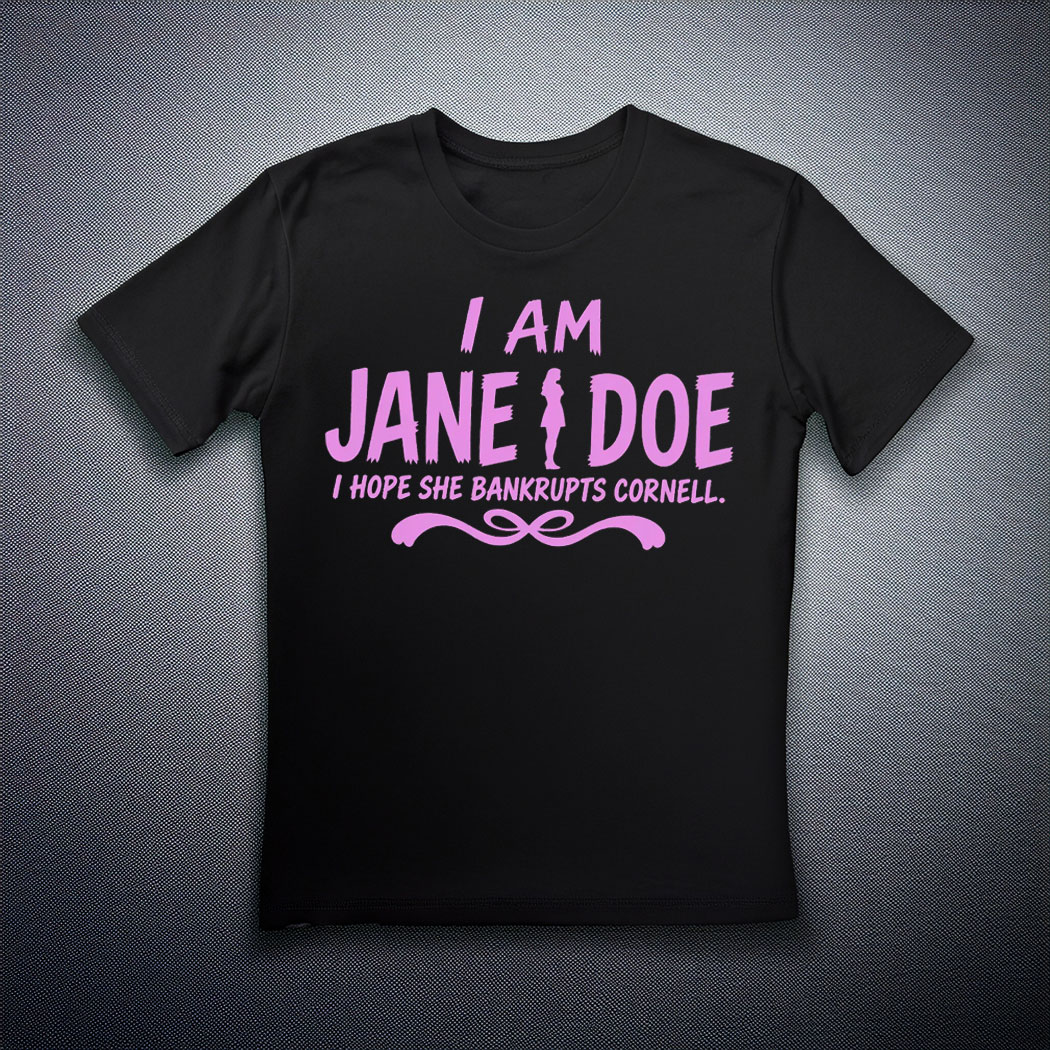 I Am Jane Doe Feminist survivor support T-Shirt