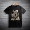 I Am Jane Doe Fingerprint Portrait Shirt