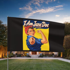 I Am Jane Doe Flag Feminist Vintage Pin Up We Can Do It