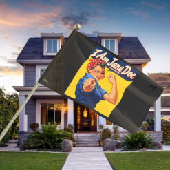 I Am Jane Doe Flag Feminist Vintage Pin Up We Can Do It