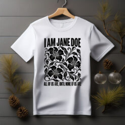 I Am Jane Doe Floral Protest Shirt