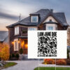 I Am Jane Doe Floral Protest Yard Sign