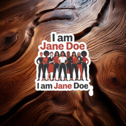 I Am Jane Doe Graphic Stickers