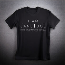 I Am Jane Doe, I Hope She Bankrupts Cornell T Shirt
