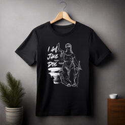 I Am Jane Doe Lady Justice Illustration T-Shirt