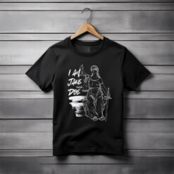 I Am Jane Doe Lady Justice Illustration T-Shirt