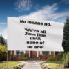 I Am Jane Doe, No Means No Flag