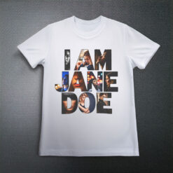 I Am Jane Doe Photo Collage T-Shirt
