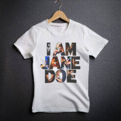 I Am Jane Doe Photo Collage T-Shirt