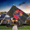 I Am Jane Doe Retro Floral Feminist Flag