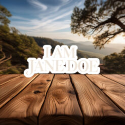 I Am Jane Doe Stand With Survivors Pullover Sticker