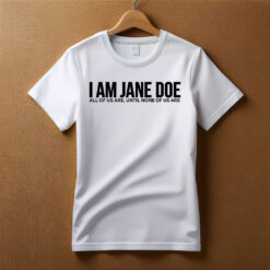 I Am Jane Doe Tee Shirt
