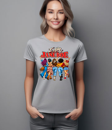 I Am Jane Doe Women Empowerment Feminist Sisterhood Shirt