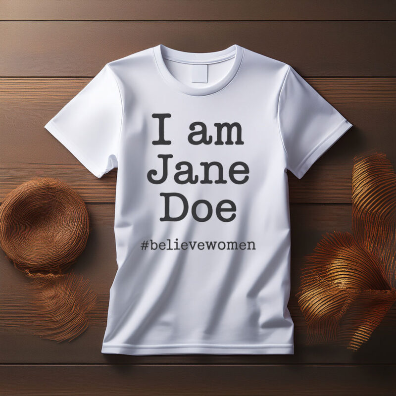 I Am Jane Doe #believewomen T-Shirt