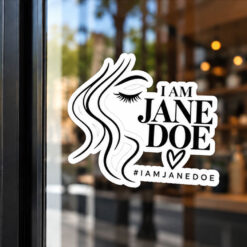 I Am Jane Doe #iamjanedoe Sticker