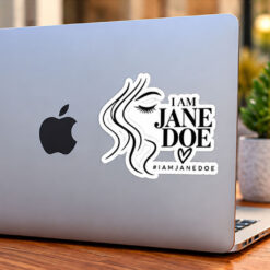 I Am Jane Doe #iamjanedoe Sticker