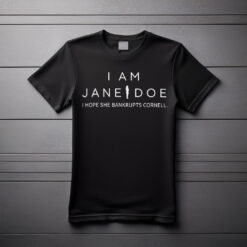 I Hope She Bankrupts Cornell, I Am Jane Doe Shirt