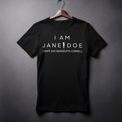 I Hope She Bankrupts Cornell, I Am Jane Doe Shirt