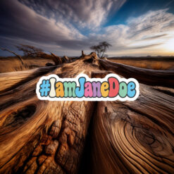 I am Jane Doe #IamJaneDoe Stickers