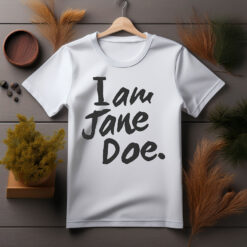 I am Jane Doe Shirt- SA Female Rage Shirt
