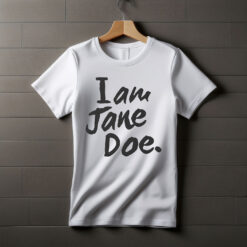 I am Jane Doe Shirt- SA Female Rage Shirt
