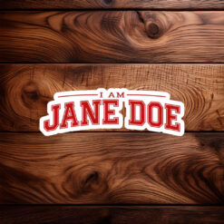 Jane Doe Cornell Survivor Support Sticker