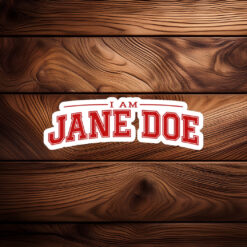 Jane Doe Cornell Survivor Support Sticker