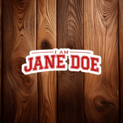Jane Doe Cornell Survivor Support Sticker