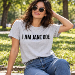 Jane Doe Minimalist Graphic T Shirt