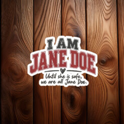 Jane Doe Solidarity Sticker