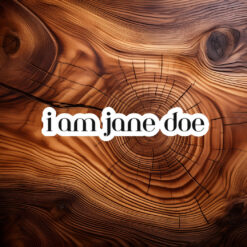 Jane Doe Women’s Rights Sticker