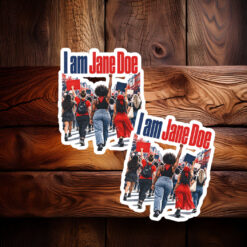 Vintage I Am Jane Doe Sticker