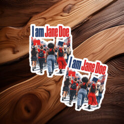 Vintage I Am Jane Doe Sticker