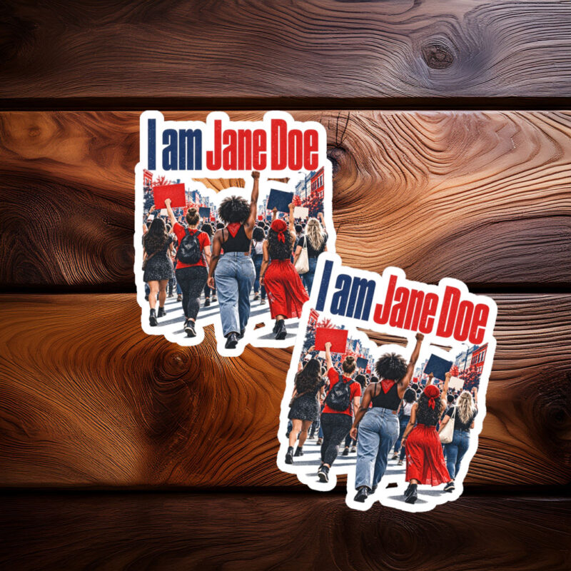Vintage I Am Jane Doe Sticker